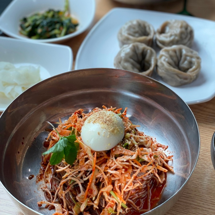 새싹삼 물막국수, 새싹삼 비빔막국수, 막국수 맛있는 곳 추천