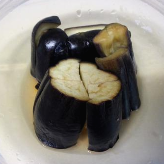 전자렌지로가지찜하기