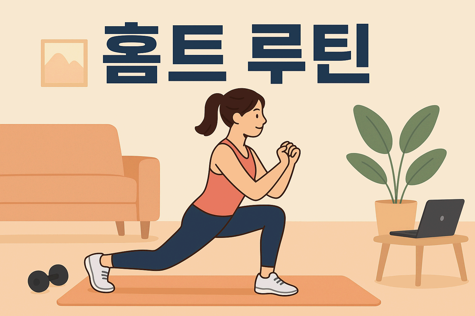 집에서 하는 홈트 루틴, 왜 시작해야 할까요?