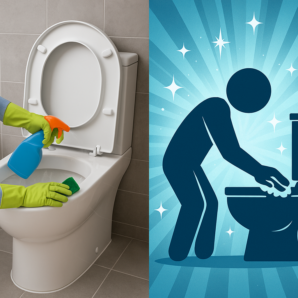 화장실 청소 꿈