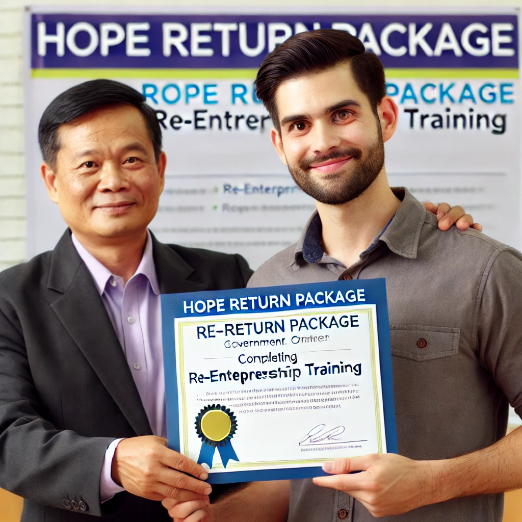 희망리턴패키지 재기교육 신청
