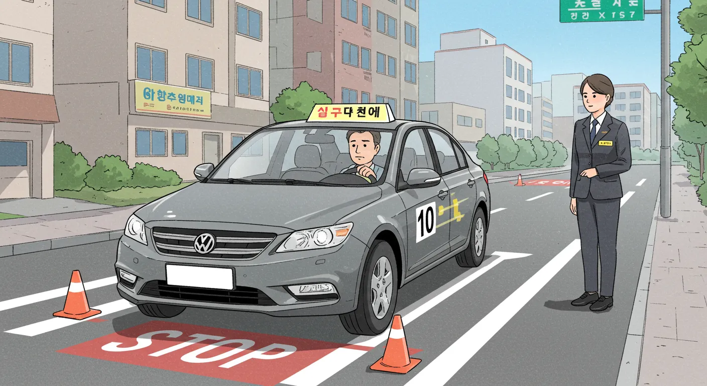 정확한 정지 위치