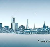 요코하마 항구 도시 사진