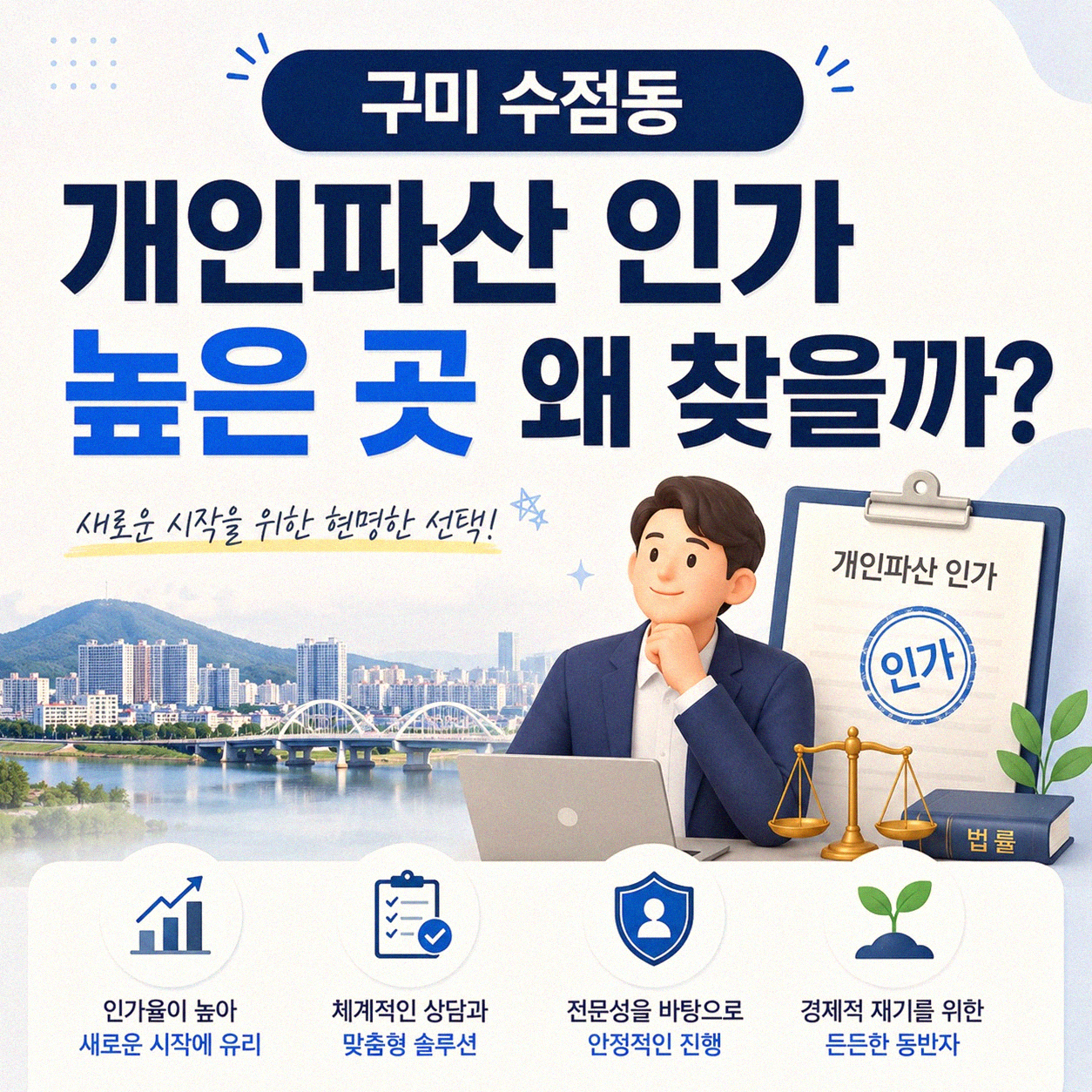 구미 수점동 개인파산 인가 높은 곳 찾는 이유