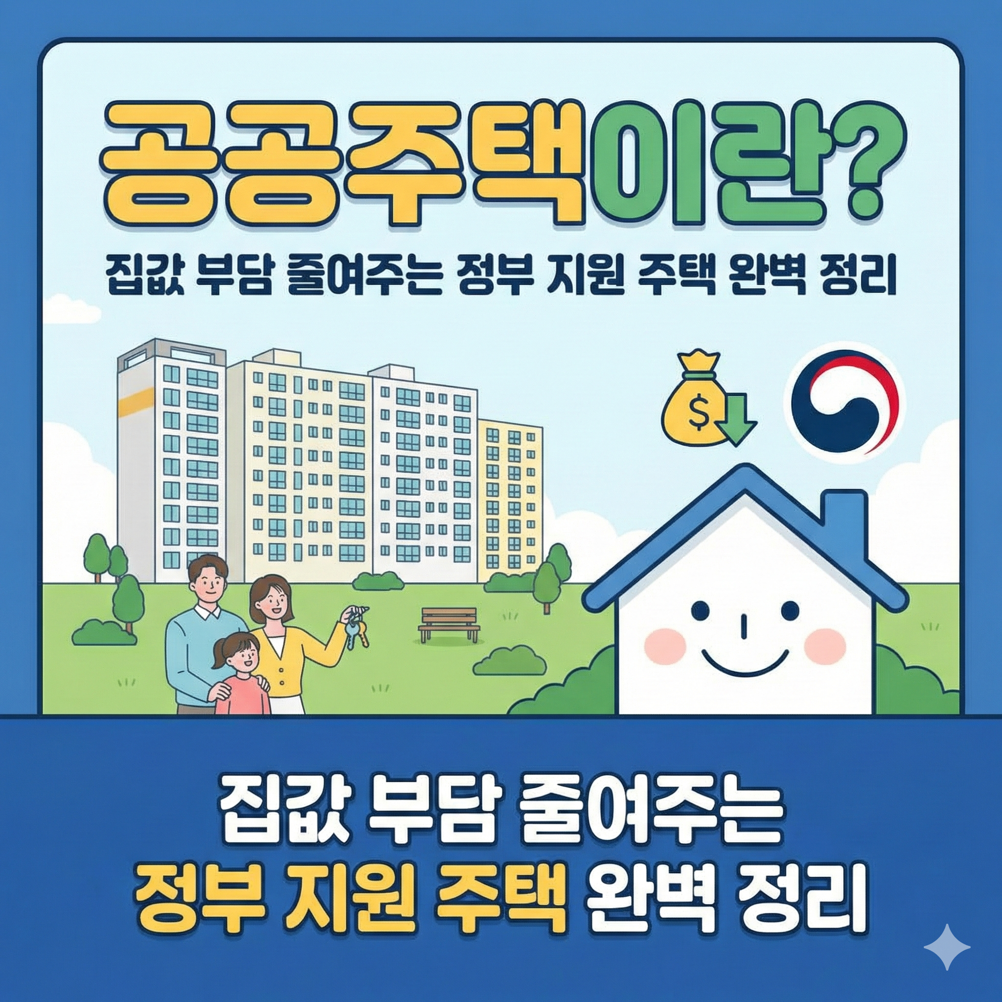 공공주택이란? 집값 부담 줄여주는 정부 지원 주택 완벽 정리