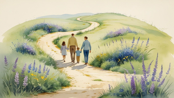 경계선은 ‘함께 자라는’ 길이다에 관한 그림