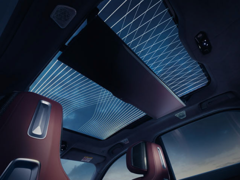 BMW 7시리즈 뒷자석 인테리어