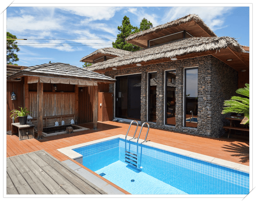 세도나 중문 풀빌라