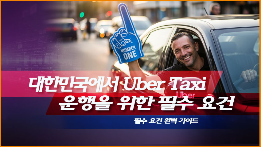 대한민국에서 Uber Taxi 운행: 필수 요건 완벽 가이드