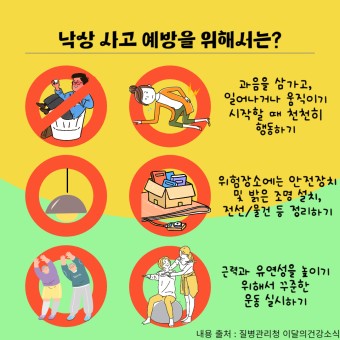 노인 낙상사고 발생