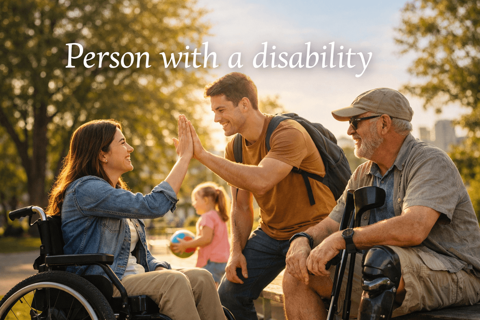 Person with a disability image
