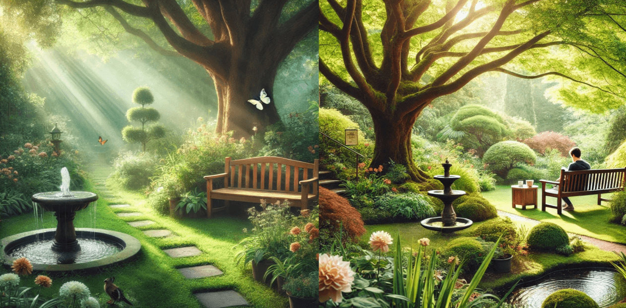 정원가꾸기와 마음치유의 관계