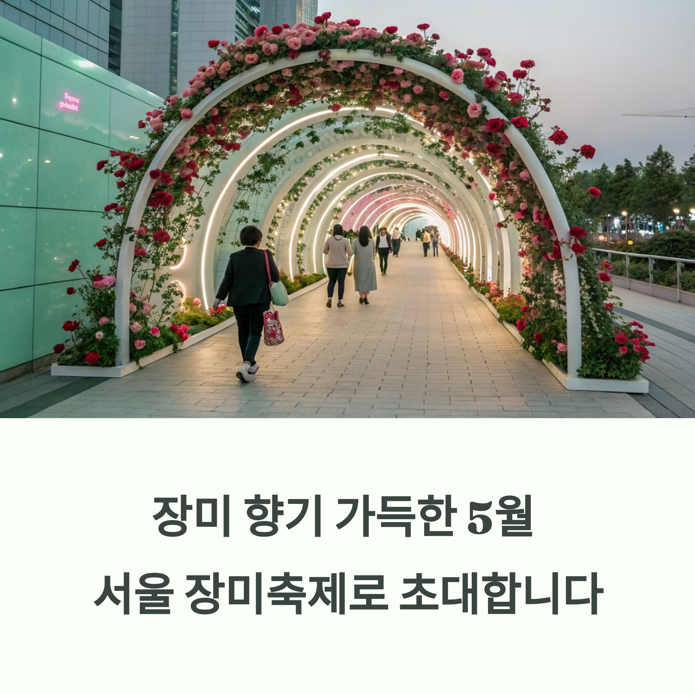 서울에서 만나는 5월의 로맨스, 장미축제 완전정복