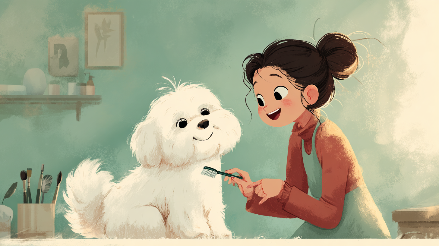 비숑 프리제 순종 구별법