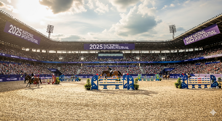 2025년 전국체전 승마 경기장 전경