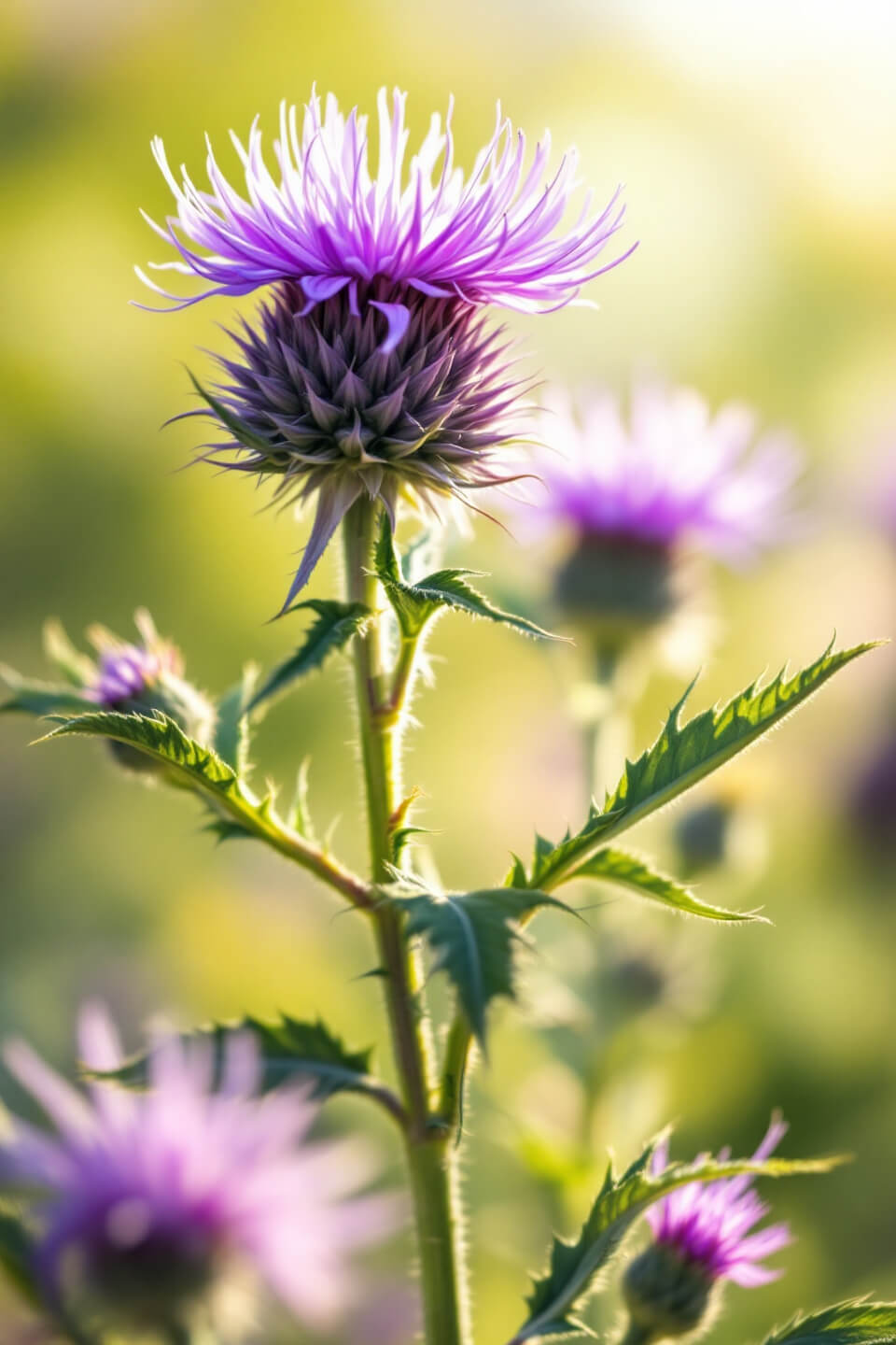 밀크씨슬 사진입니다.