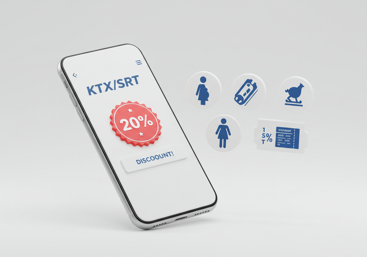 임산부 KTX와 SRT 할인 혜택, 똑똑하게 이용하기