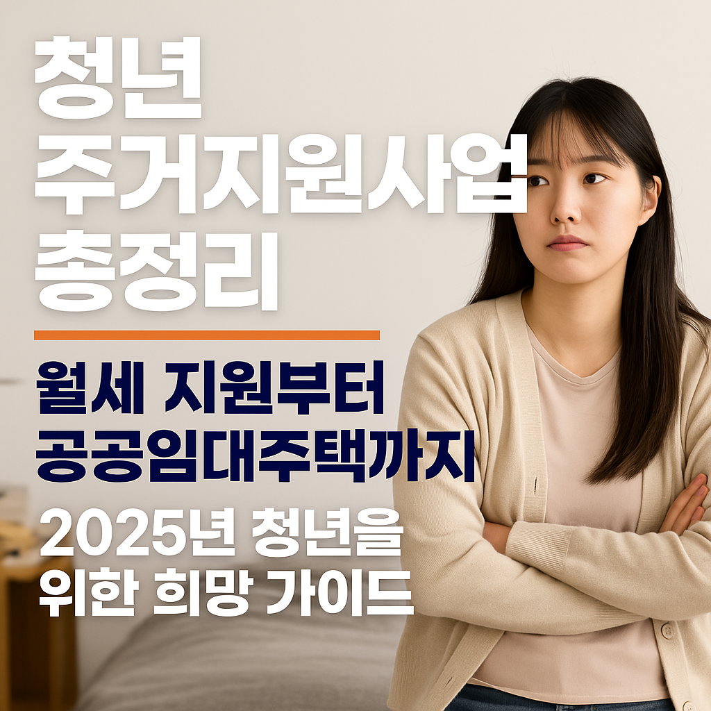청년 주거지원사업 총정리