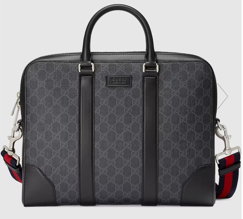 구찌 GG 수프림 브리프케이스