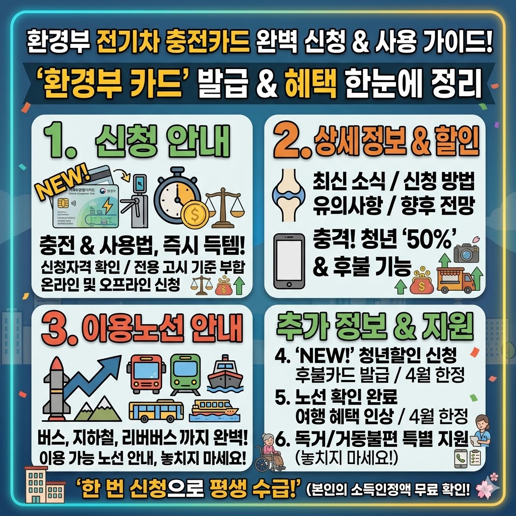 환경부 전기차 충전카드 신청방법