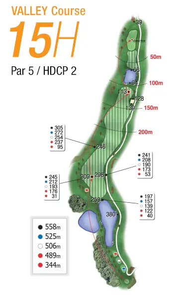 밸리 코스 15 Hole