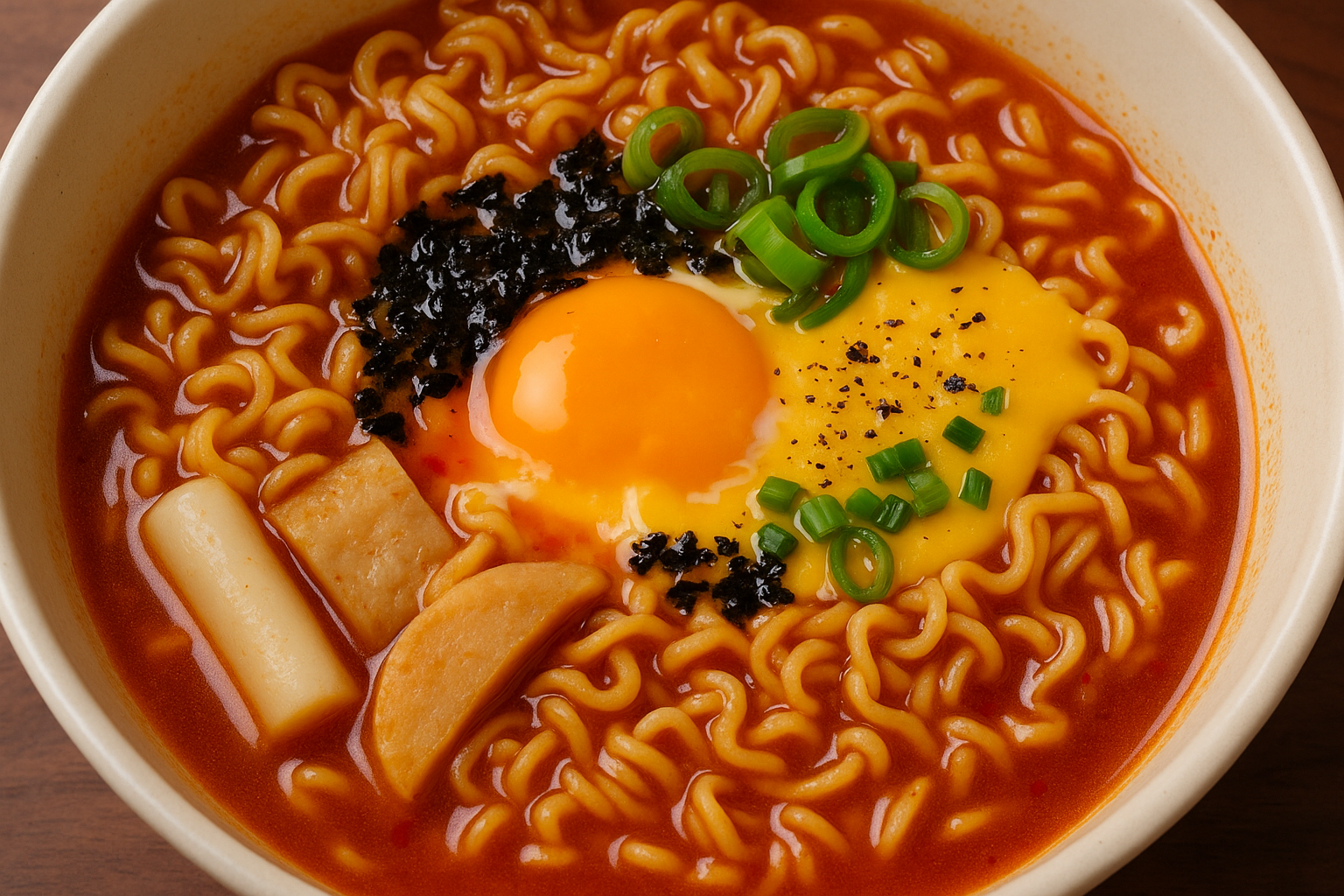 치즈계란라면 업그레이드