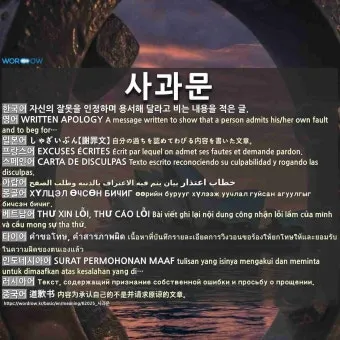 사과문 인사 책임 있는 태도 보이는 멘트 신뢰 회복 문구_12