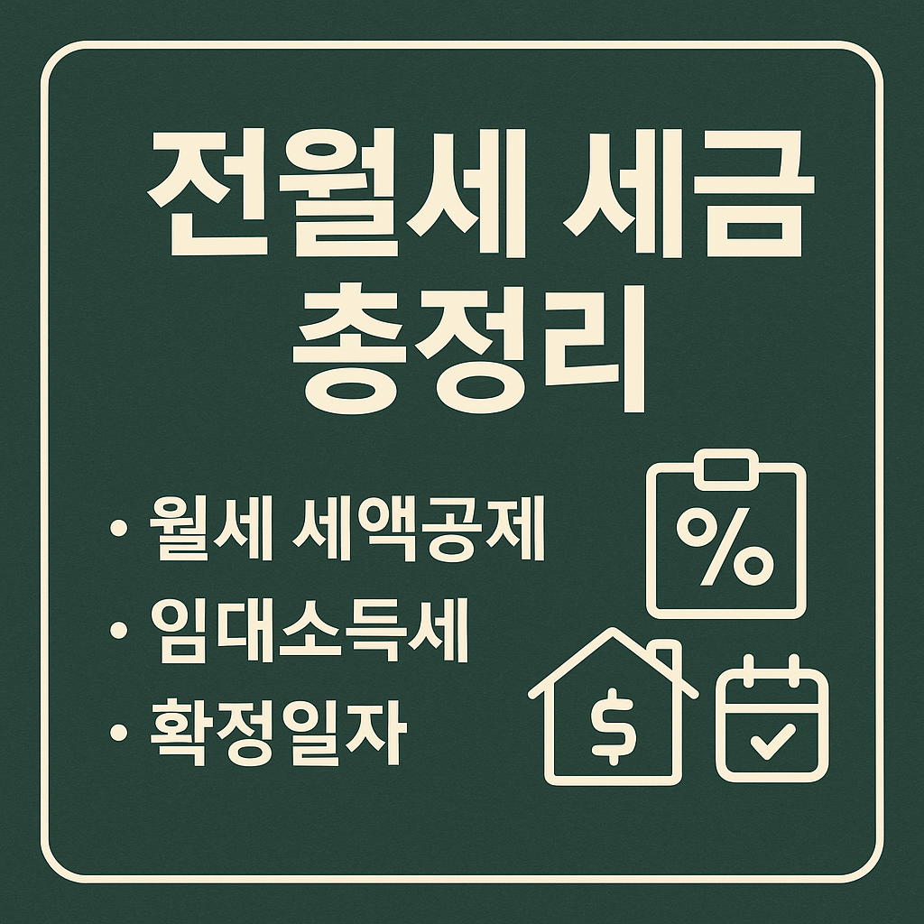 전월세 세금 총정리 썸네일이미지