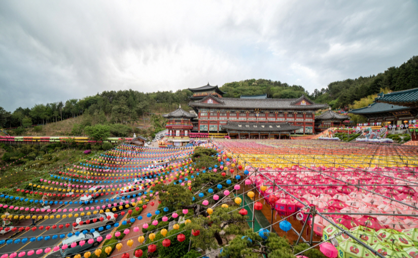 [파란형-Tipoazul] 부처님오신날 석가탄신일에 가 볼 만한 부산 연등축제 사찰 3곳 삼광사 범어사 해동용궁사