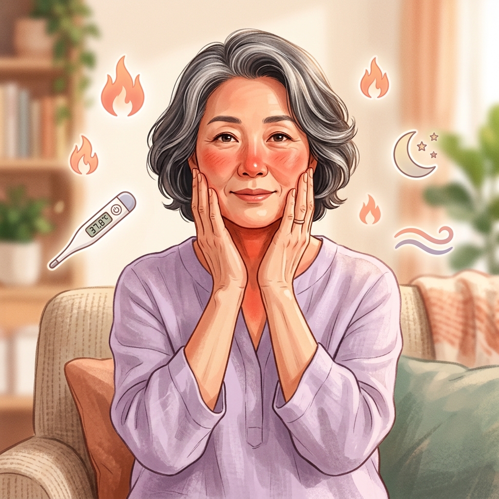 여자 갱년기 증상 30가지 안면홍조 불면증 정보
