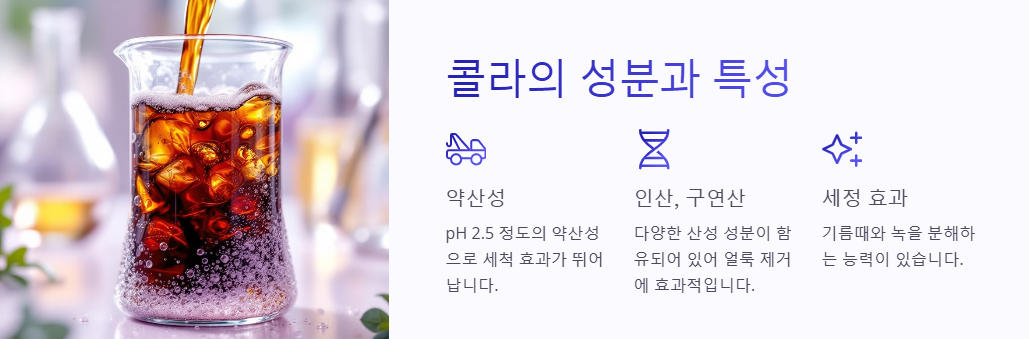 남은 콜라 활용(이용)법 10가지: 청소,세탁,요리,광택,정원관리