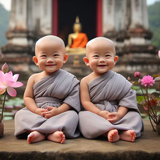 부천님 오신 날 동자승 이미지