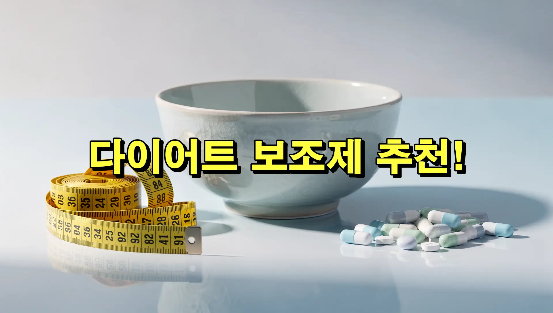 다이어트 보조제 추천