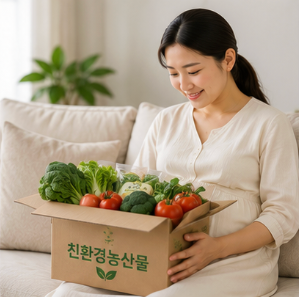 총 24만원 상당의 친환경농산물 구매 지원