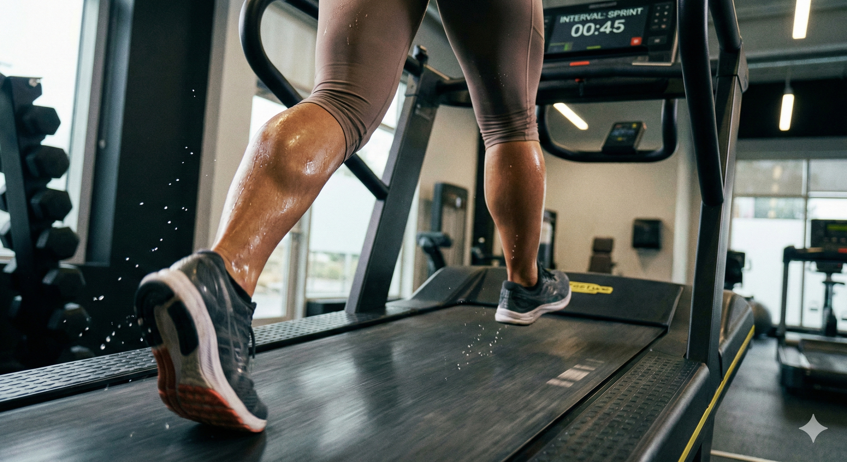 근력 운동 후 유산소 운동으로 체지방을 태우는 인터벌 러닝