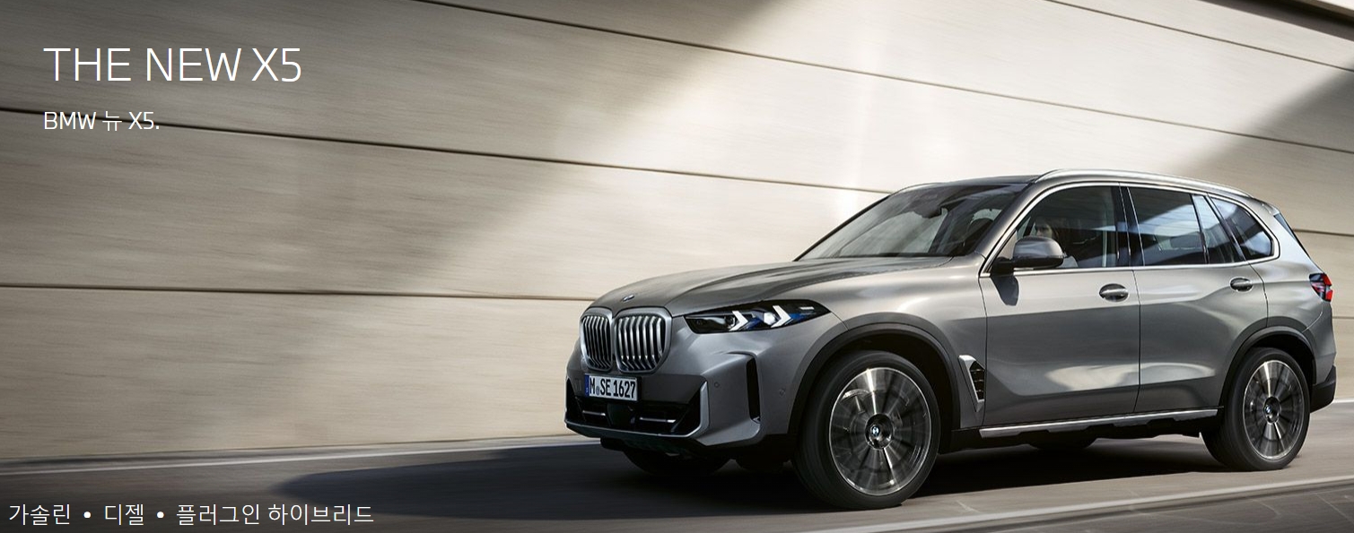 2023 BMW X5 페이스리프트 차량