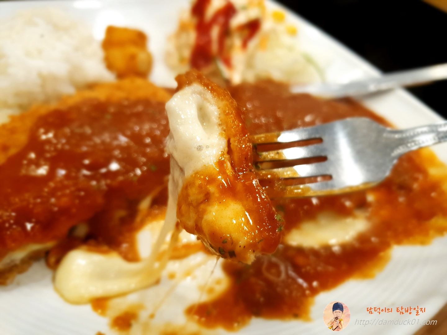 치즈밖에 안 보이는 치즈돈가스