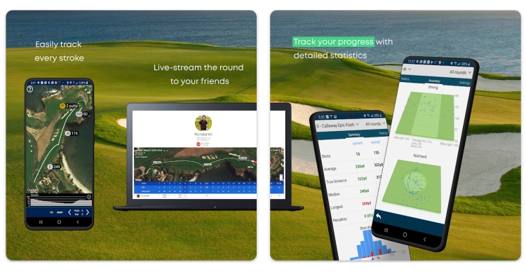 골프 기록 어플 = 골프패드