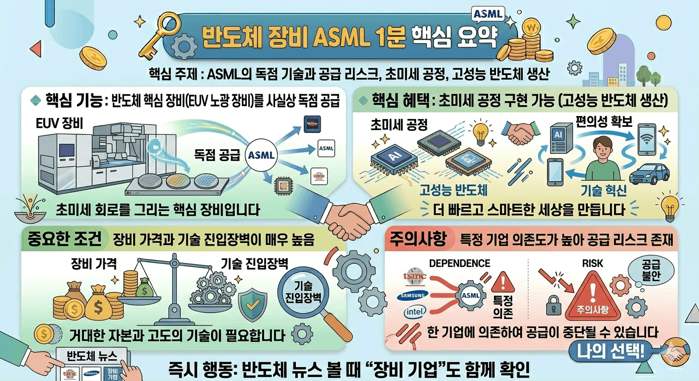 반도체 장비는 왜 ASML이 독점할까?
