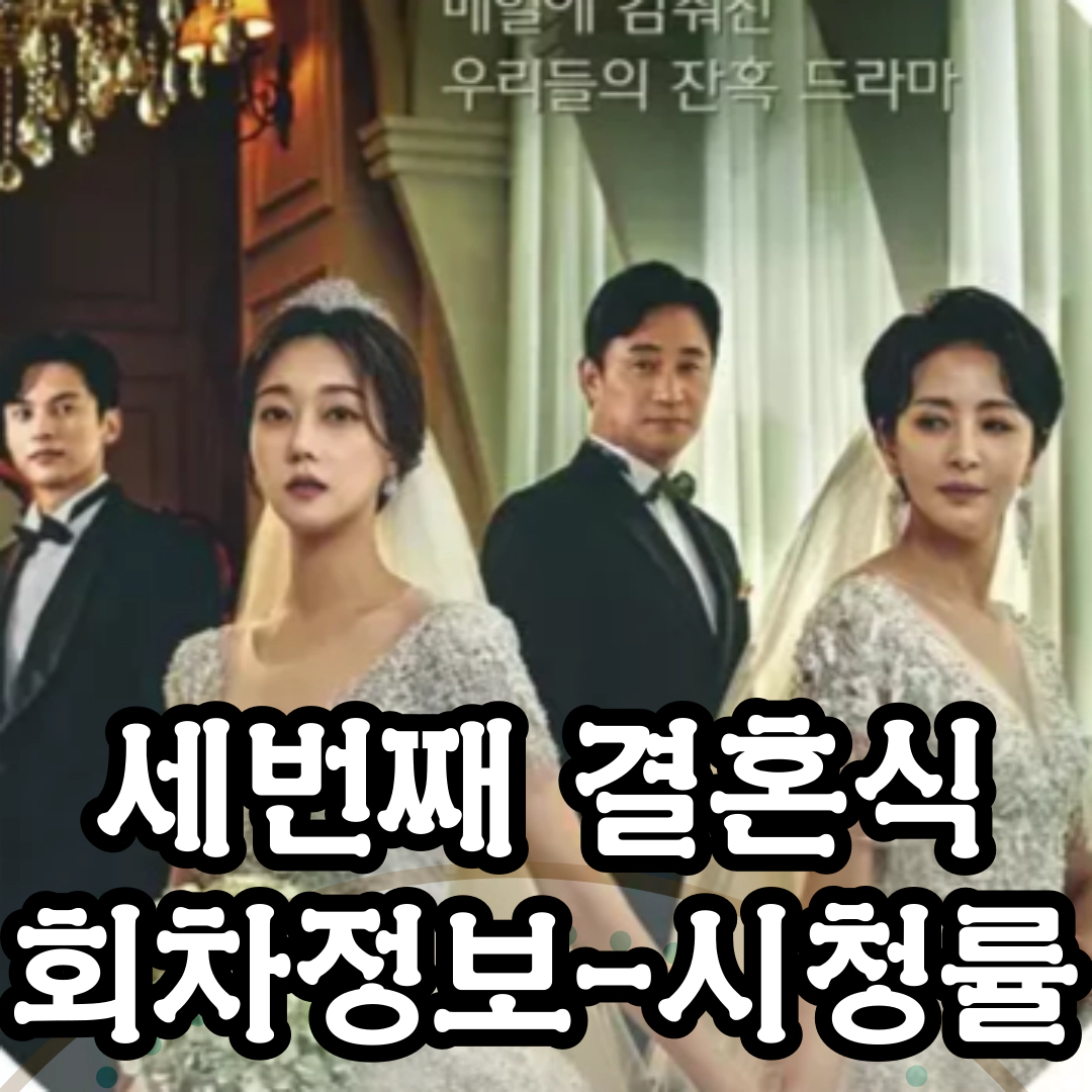 세번째 결혼: 시청률-몇부작-회차정보-재방송