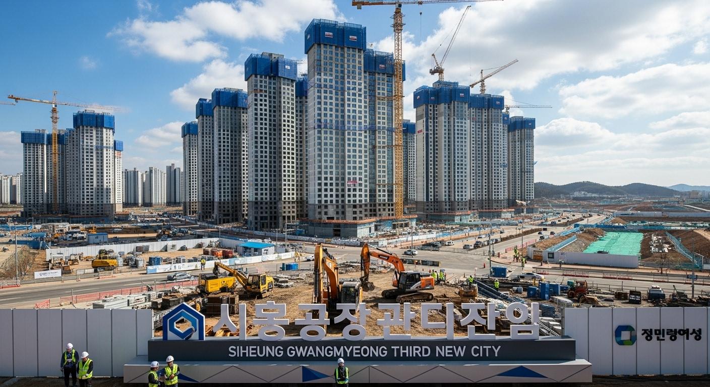 제 3기 신도시 시흥광명