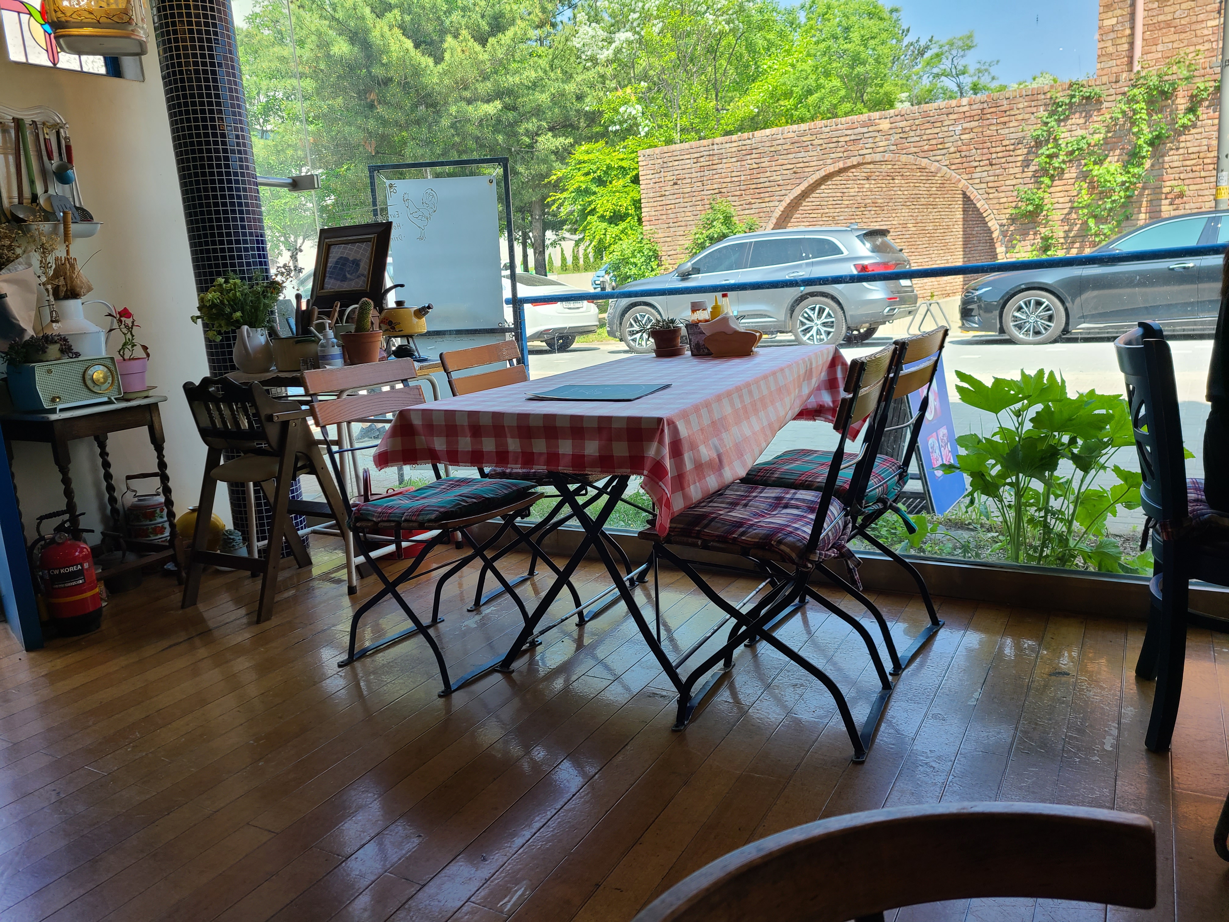 파주 혜밀버거레시피 내부 인테리어