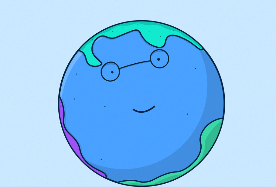 지구를 표현하는 사진