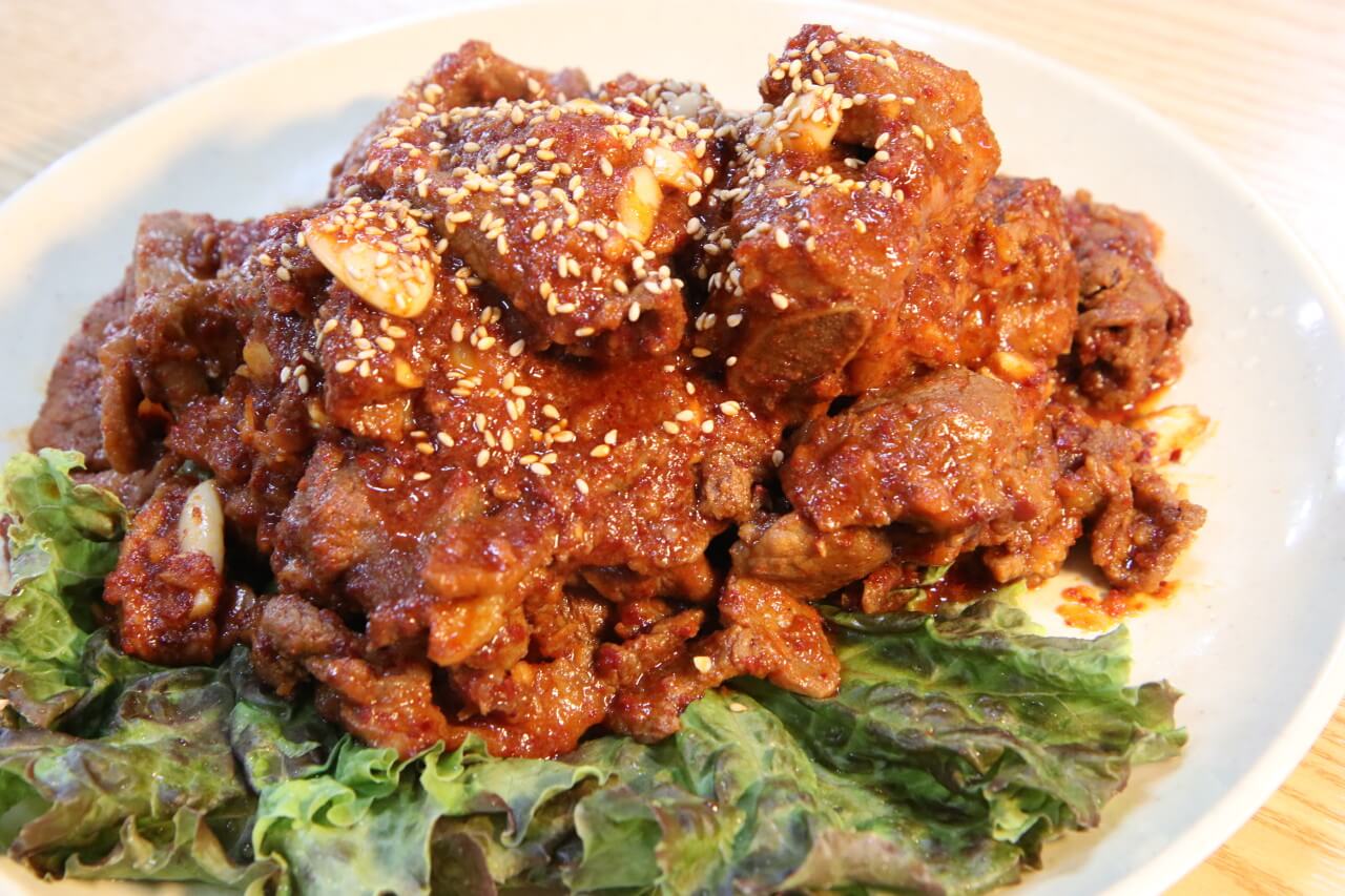 삼미찜갈비 마늘찜갈비