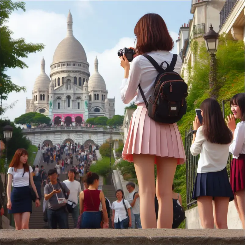 프랑스 파리 몽마르뜨 언덕