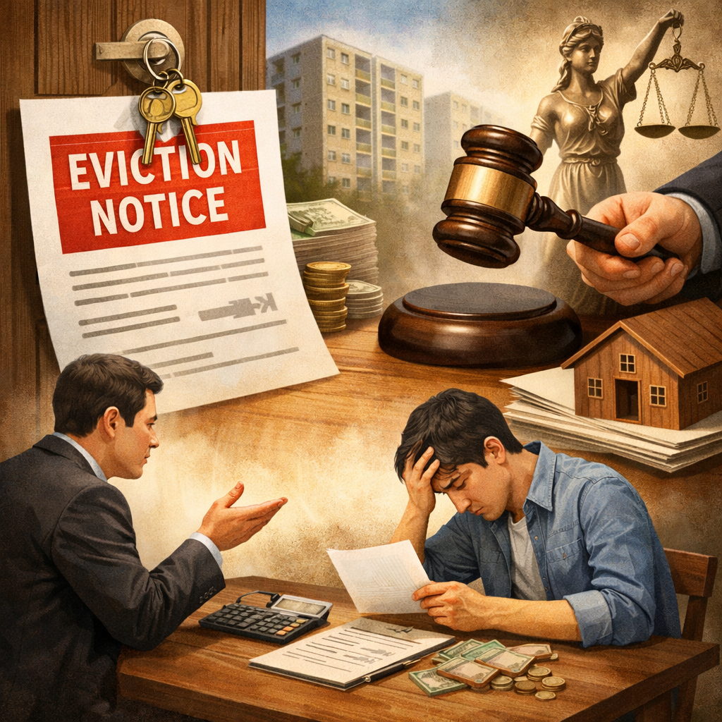 세입자 월세 미납 시 해결 방법 : 법적 절차와 협상 전략 관련 사진