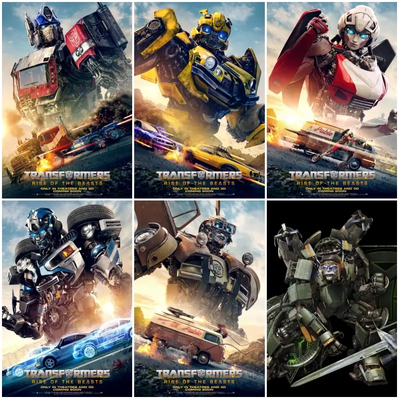 트랜스포머:비스트의 서막에서 오토봇 포스터