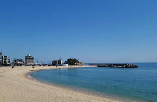 천진해변 사진