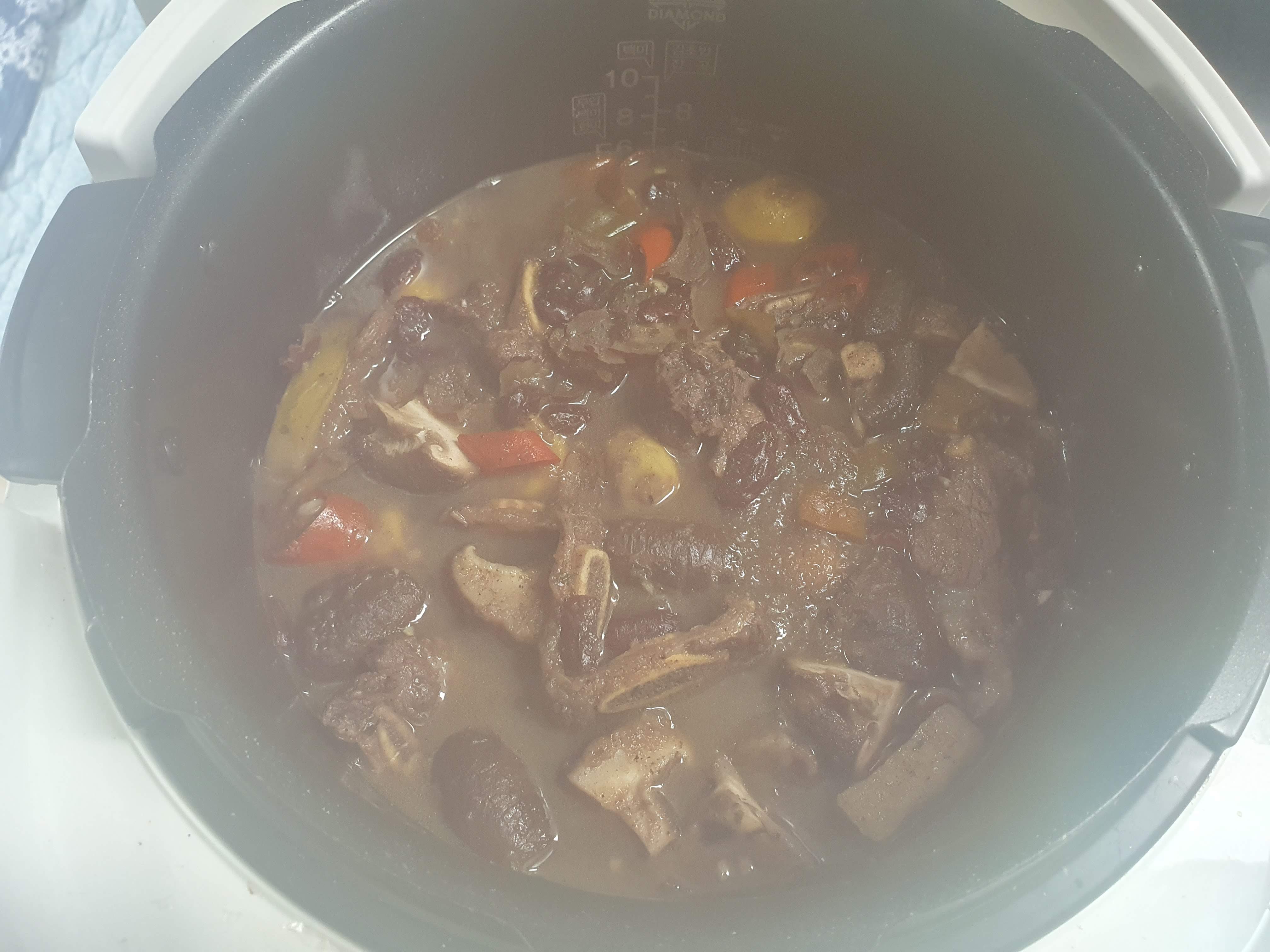 소갈비 육수 양조절