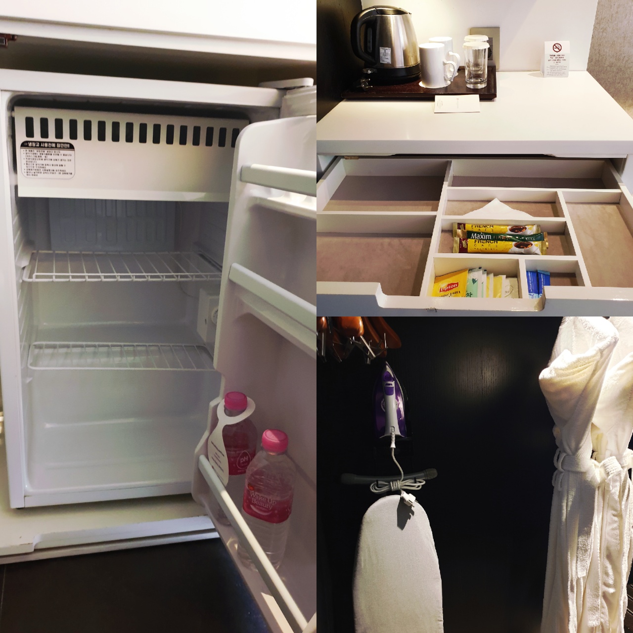 객실내-냉장고-가운-등